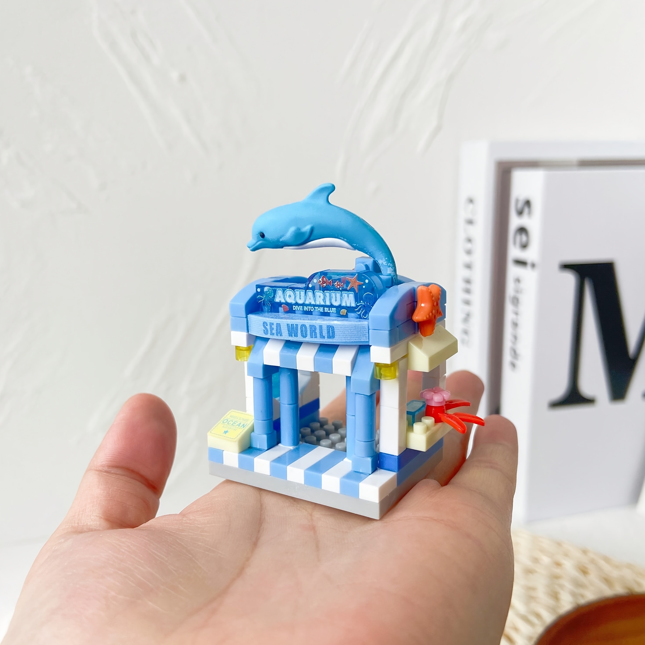 Micro Particle Building Block Set, Ramen Shop & BBQ Shop Decor