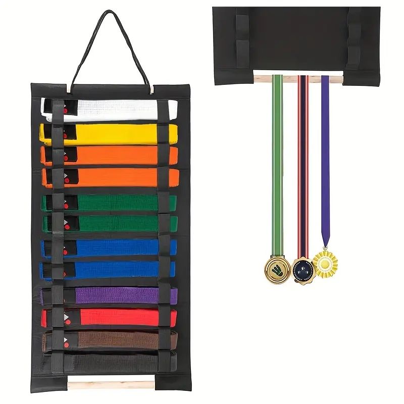 Personalized Taekwondo Belt Display Personalized Taekwondo Belt Display