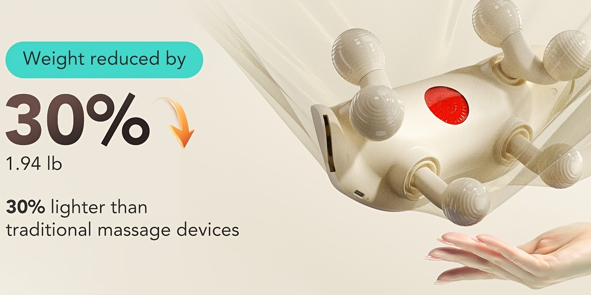 SKG Cordless Neck And Shoulder Massager with Heat, 6D Shiatsu Bionic Hand Kneading Machine for Trapezius And Back, Wearable Hands-Free Electric Deep Tissue Full Body Massager, Portable Home Office Car Tech Gifts for Women Men Mom Dad 17 SKG Cordless Neck And Shoulder Massager with Heat, 6D Shiatsu Bionic Hand Kneading Machine for Trapezius And Back, Wearable Hands-Free Electric Deep Tissue Full Body Massager, Portable Home Office Car Tech Gifts for Women Men Mom Dad