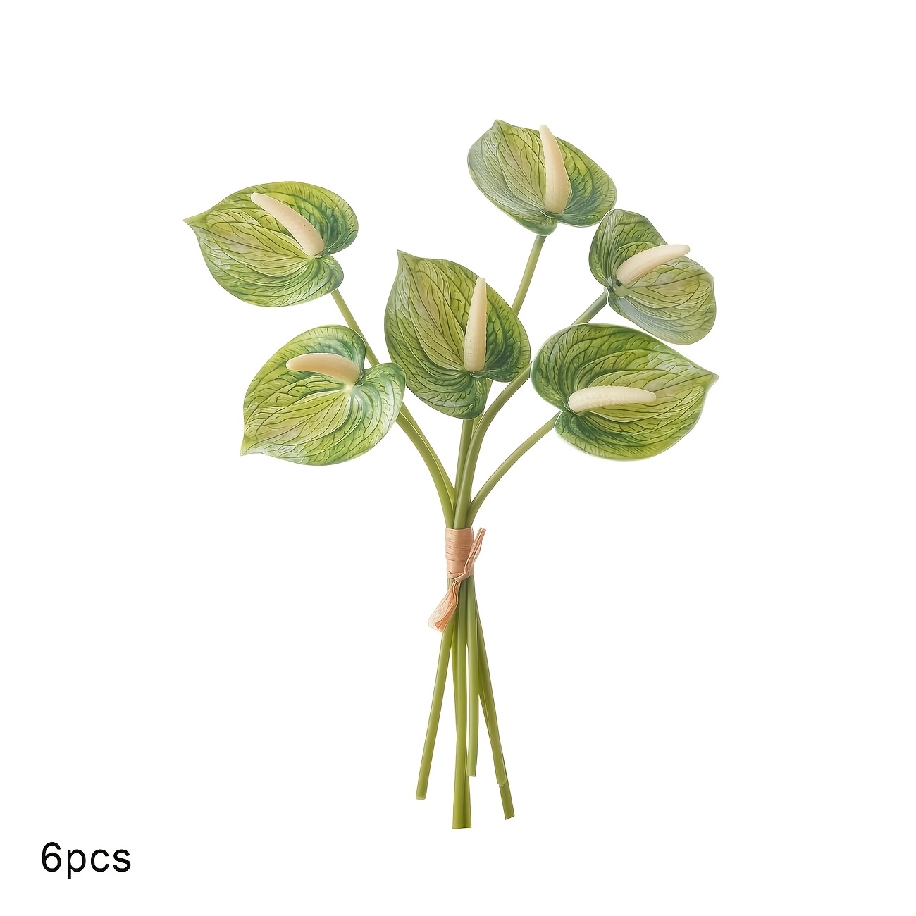 TEMU 6 pezzi di fiori artificiali di , fiori finti per centrotavola, composizioni e decorazioni per matrimoni e feste, composizioni artificiali di