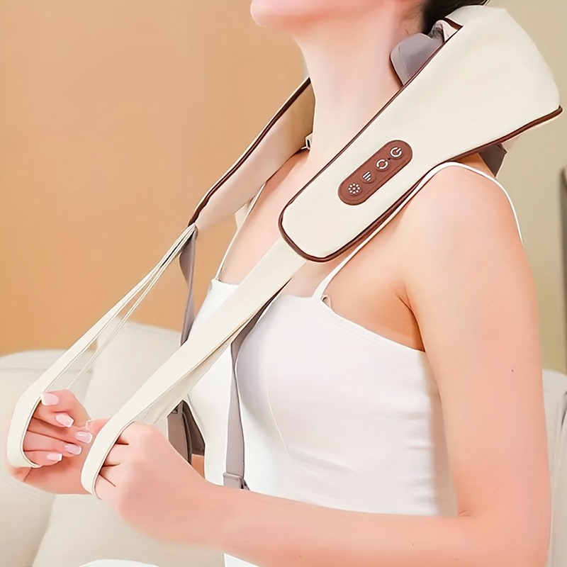 Electric 6D Massager for The Neck And Shoulders with Heat, a Deep Kneading Massage Pillow Designed for Muscle, Perfect for Use at Home, in The Office, Or in The Car - an Ideal Gift for Both Men And Women - Image 9