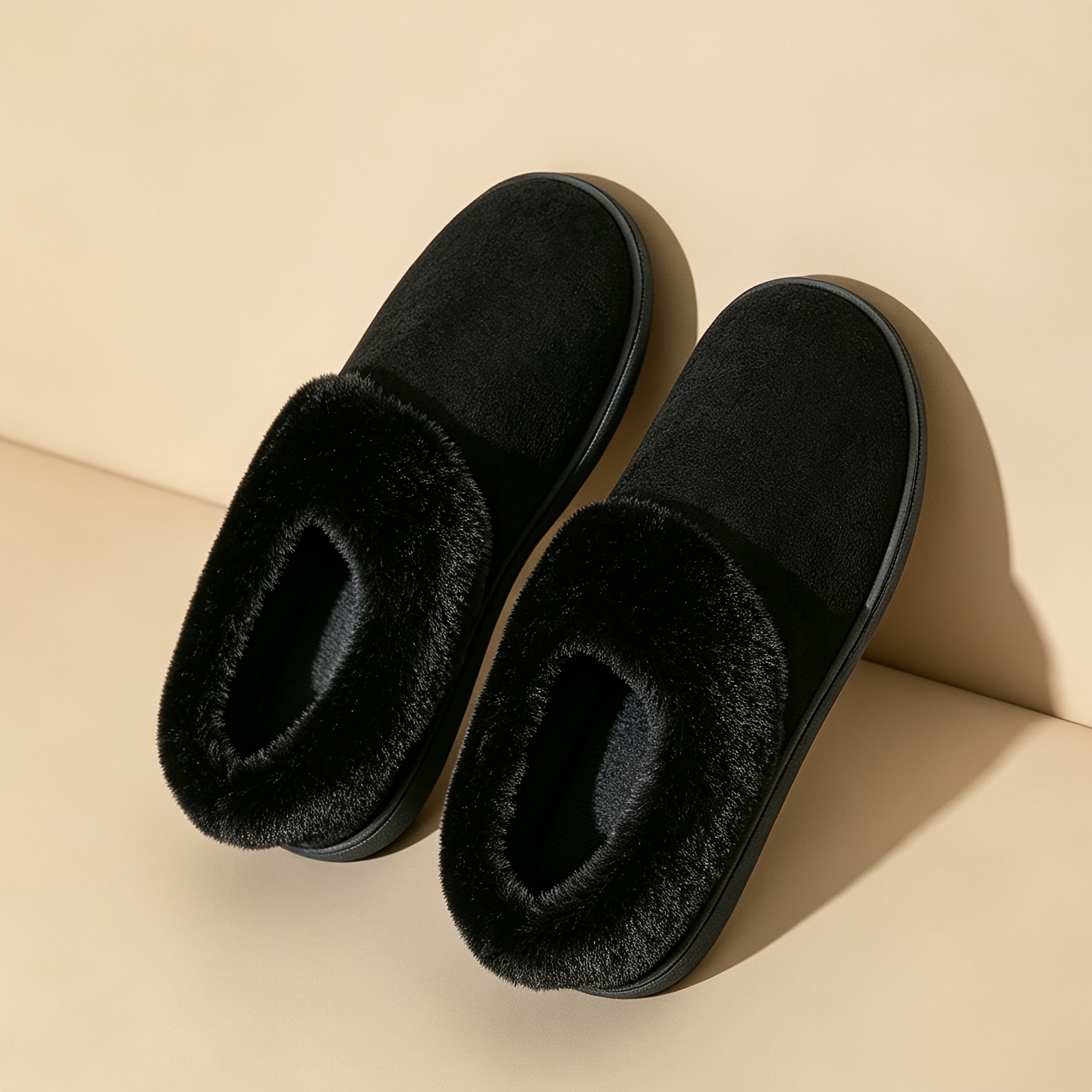 TEMU Pantofole e sacchetto interno unisex grandi, scarpe casual inverno per esterni, pantofole da letto per interni, scarpe da donna