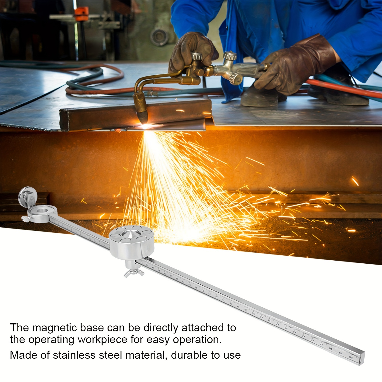 

Upgraded , Cutting Cutting Round , Steel Welding Cutting Tool Accessories G01- - Cutting Length: 50cm/ 19.7in ( )