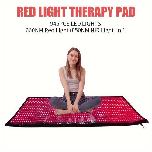 red light relax 63 23 6inch big discount and red light relax pad with 660nm and 850nm led chips for whole body pain relief use local warehouse