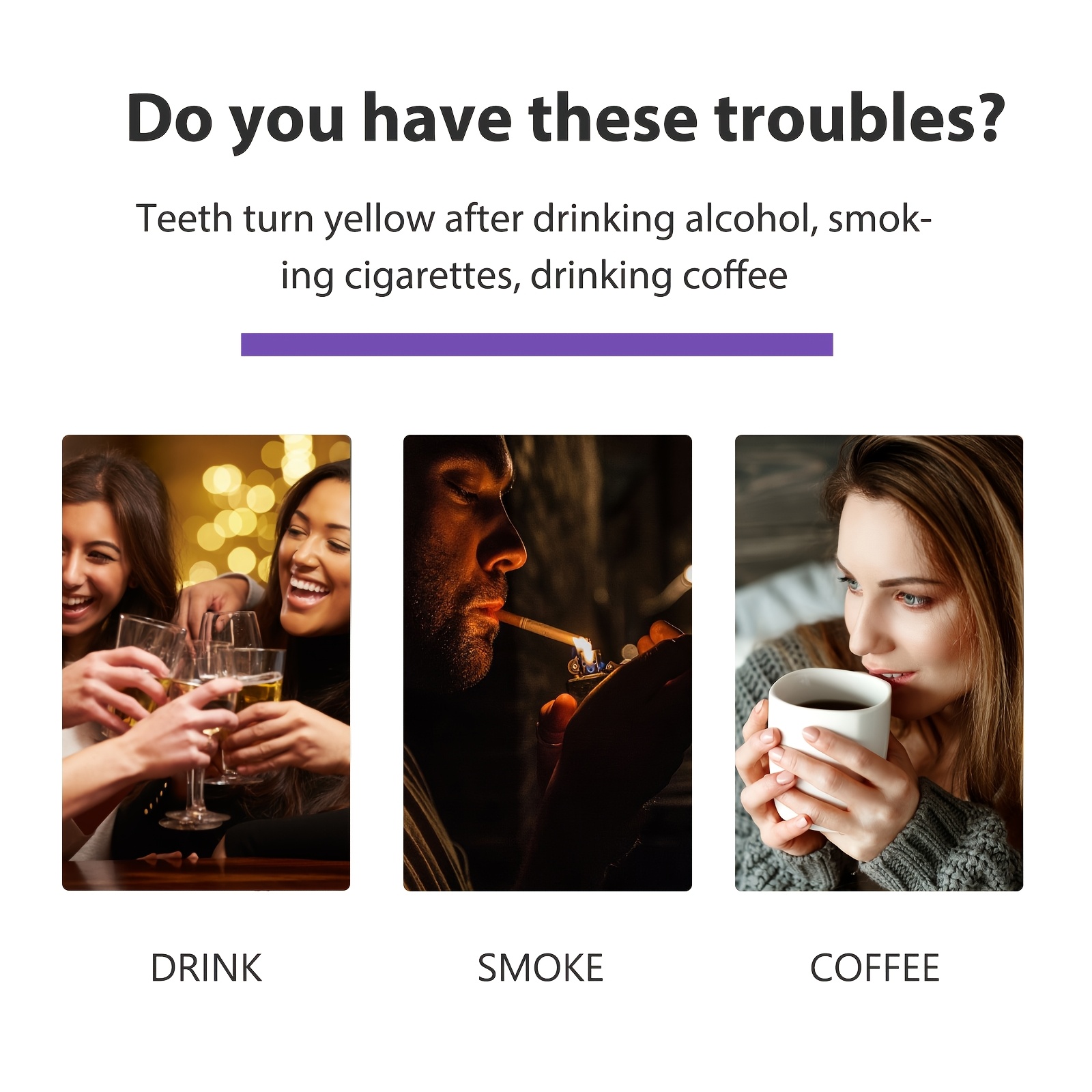 1pc/2pcs V34 Purple Toothpaste, Deep Teeth Cleaning, Removes Stains from Coffee and Tobacco, Prevents Yellowing, Whitens Teeth for a Fresh Breath