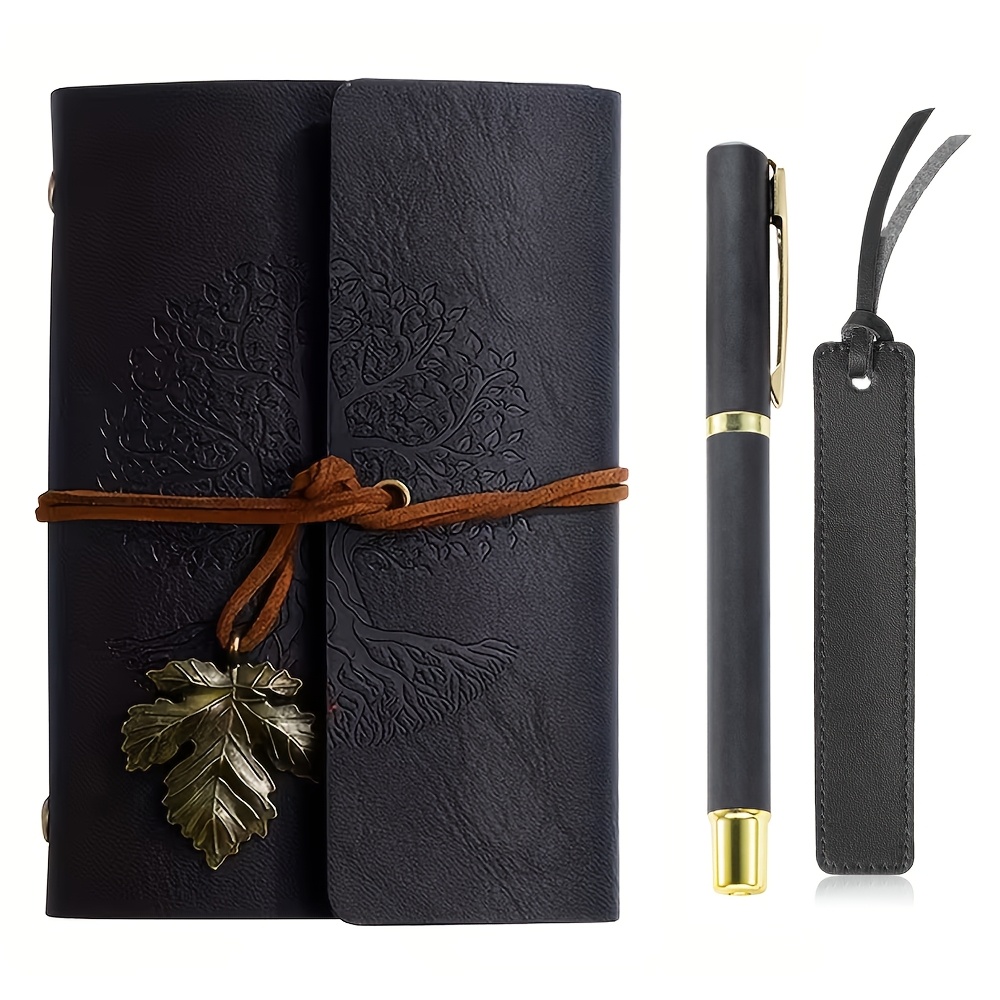 tree of life leather journal sold on Temu United States