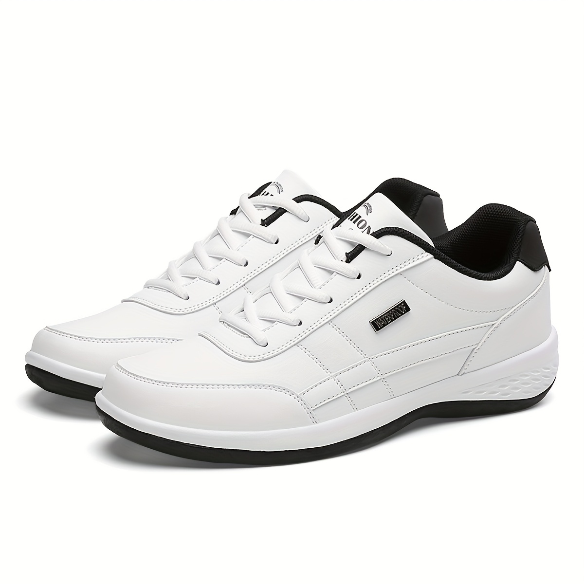 Image of Men's Fashionable And Comfortable Casual Shoes With Pu Synthetic , Featuring Durable And Slip-resistant Soles. Ideal For Outdoor Activities Such As Hiking Or Daily Wear