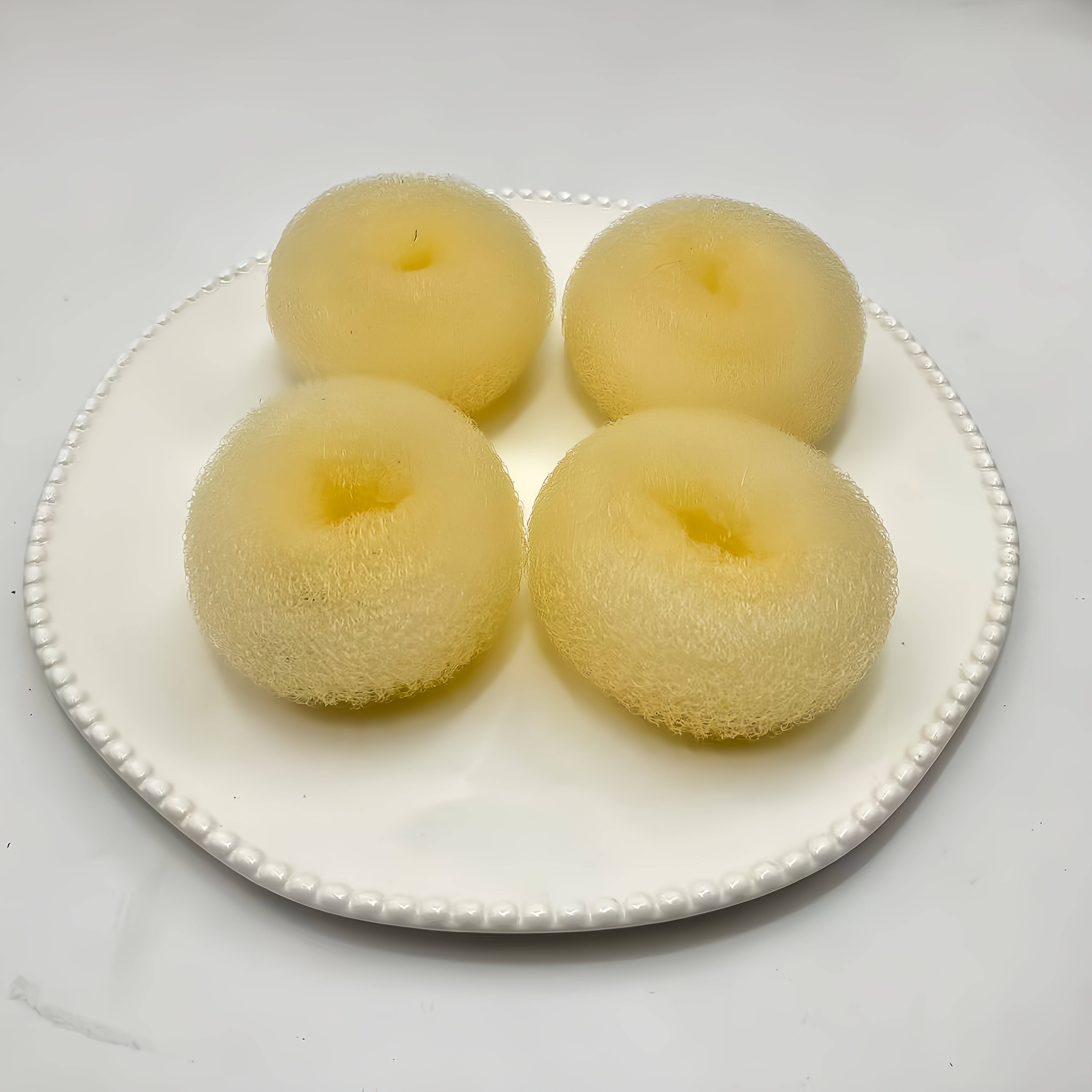 TEMU 4pcs Machine à - Couleurs Disponibles Outil de Coiffure de Donut Anneau de Cheveux de Fleur Coiffé Convient pour le Port