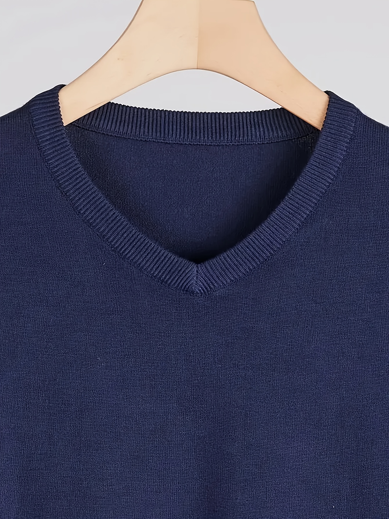 IClosam Pull Col V Homme – Pull Coton Tricoté Doux Et Élégant à Manches Longues Pour Automne/Hiver