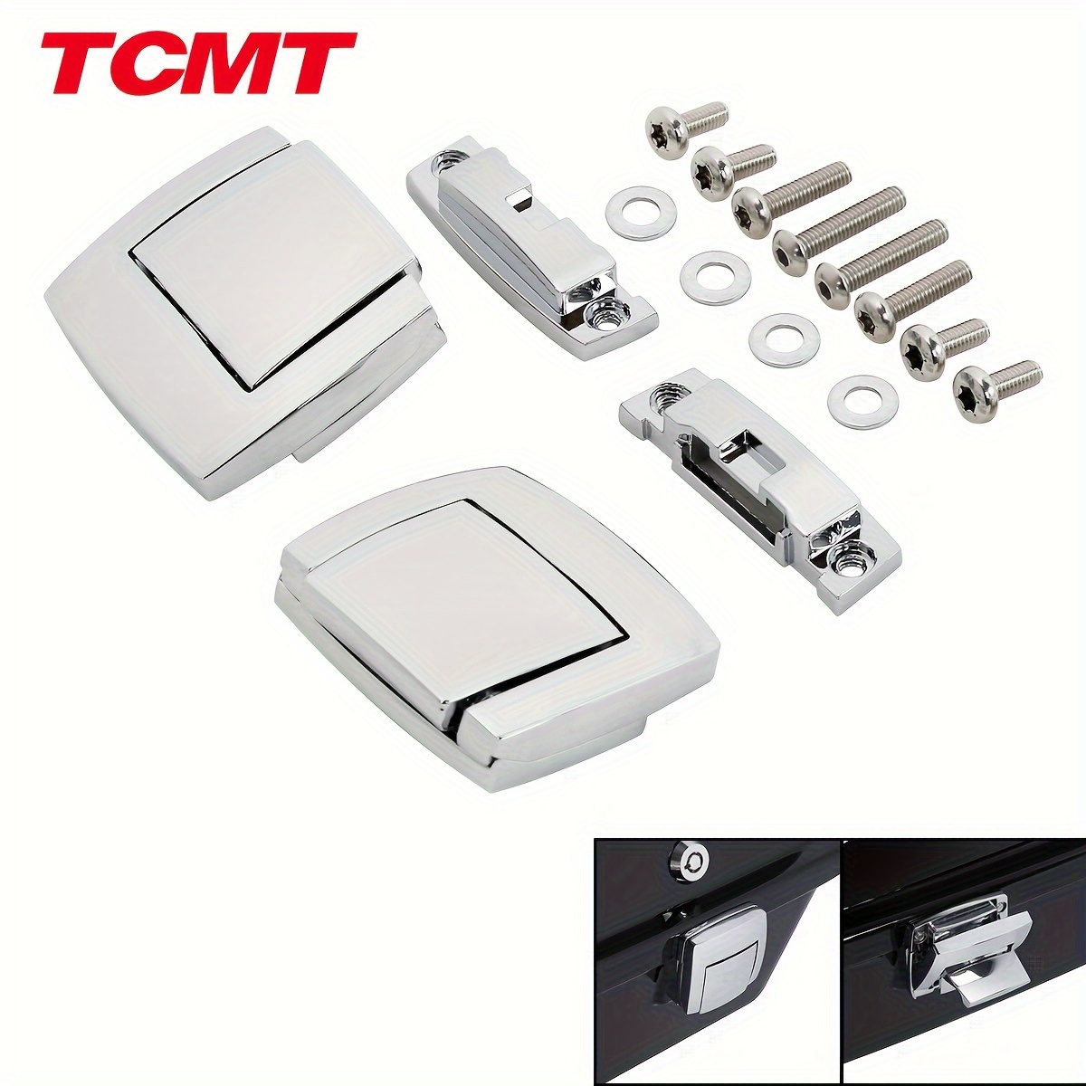 

Tcmt Pack Trunk Latches Fit For Harley Touring Road Glide Electra Glide Road King With King Tour Pack 1980-2013