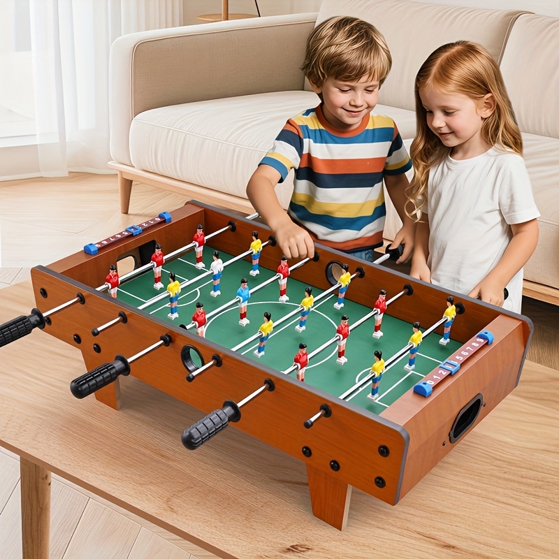 50 inch foosball table with 12 players heavy duty wooden construction 12 player foosball game with 12 position 12 position compact desk for home office party ideal for adults teens Product details 1