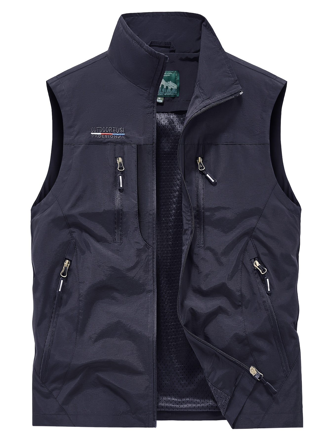 fishing vest sold on Temu United States
