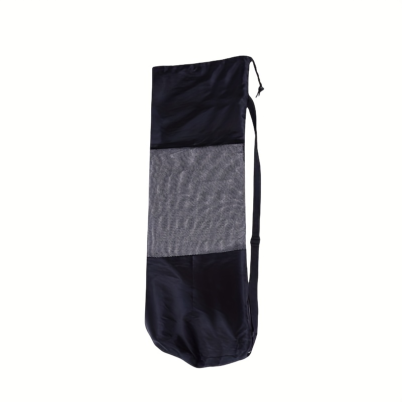 Image of Kayak Bag | Black Polyester Mesh Storage Container With Drawstring Closure | Durable And Breathable | Convenient Carrying Handle | Ideal For Marine Use | Great For Labor Day And Father's Day Gifts