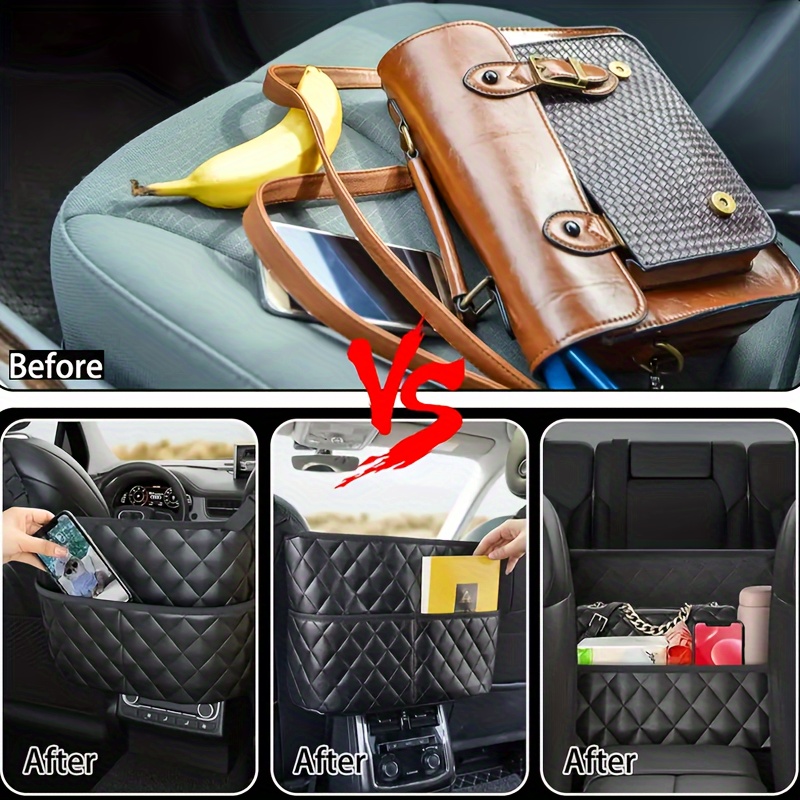 car storage organizer car seat organizer with wallet and extra back for car storage and organization Product details 1