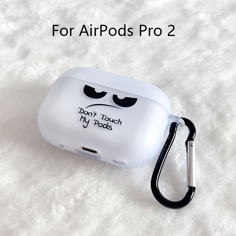 

[customer ] For 2022 2023, For Airpods 1 2 3 Cover With Keychain/lanyard Shockproof Cover For Women Men Compatible Black White