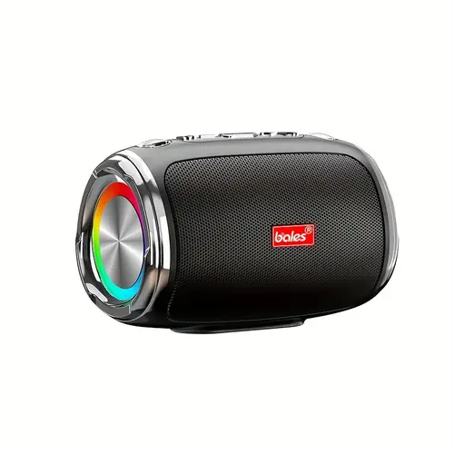 portable loud wireless speaker with subwoofer outdoor speaker wireless speaker suitable for parties