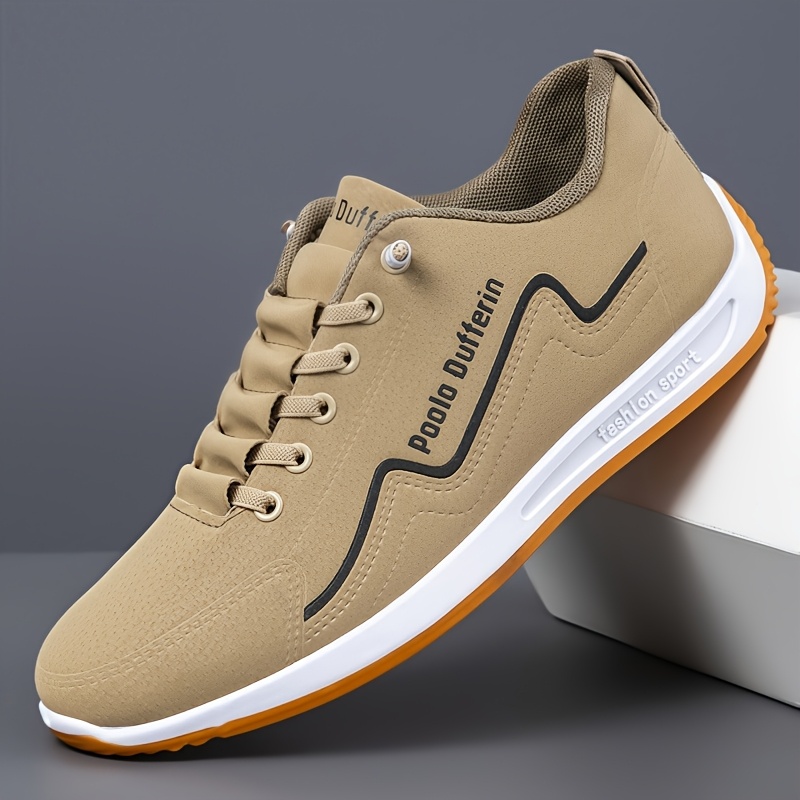 1 Pair of Men'S Casual Sneakers, Men'S Tennis Shoes - Lightweight, Versatile Slip-On Sneakers, Spring And Autumn Shoes, Casual And Sporty Style, All-Day Comfort, Sneakers