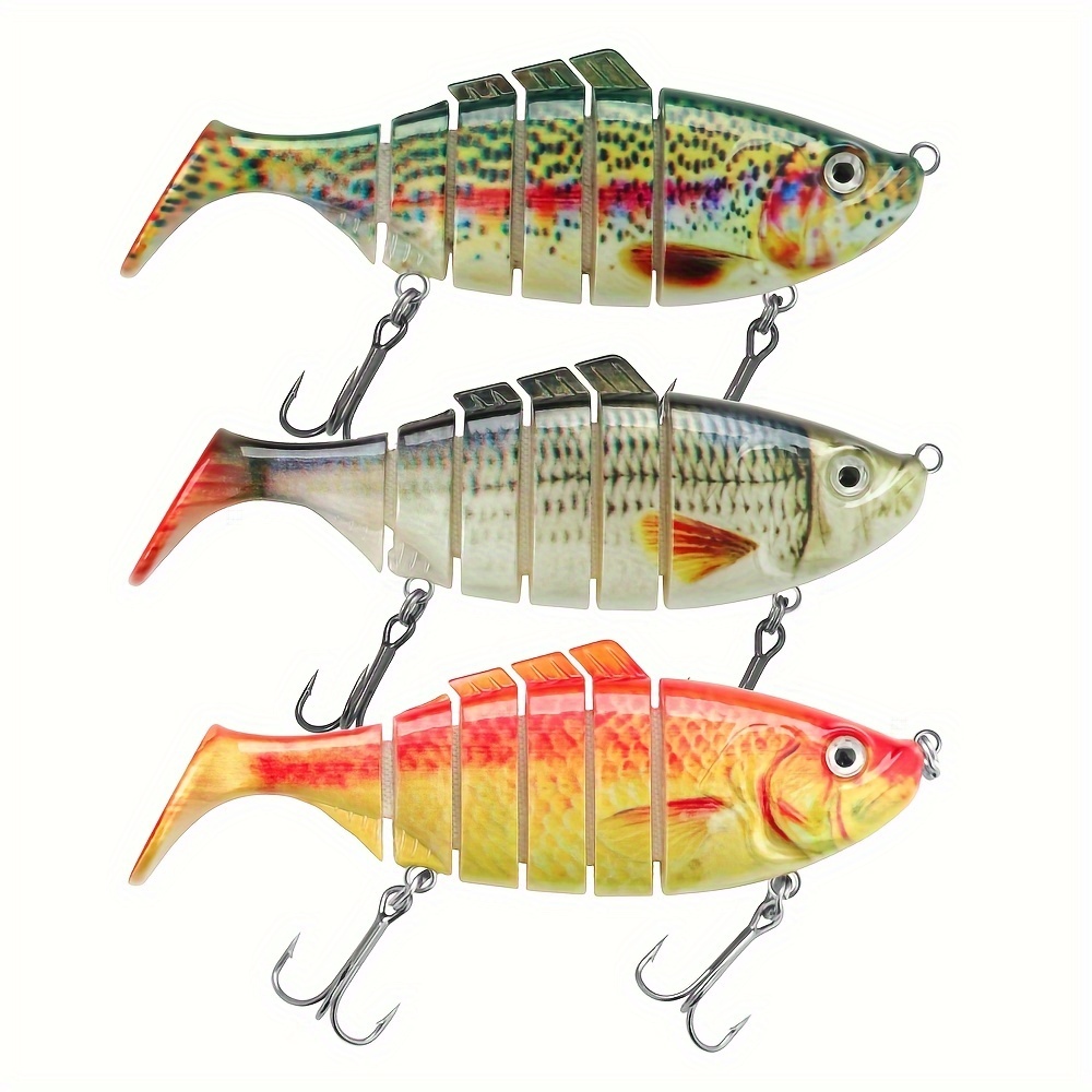 Fishing Lures for Bass, VMSIXVM Fishing Jig Head Swim Shad Lure, Soft Plastic  Swimbaits with Paddle Tail, Trout Bass Sinking Baits Kit for  Saltwater/Freshwater, Fishing Gear and Fishing Gifts A2-Weedness Pre Rigged
