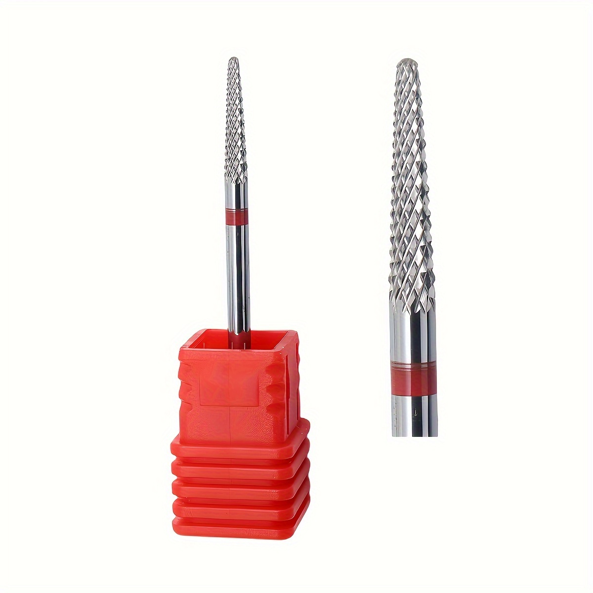 

1pc Tungsten Steel Carbide Nail Drill Bit, Nail Art Electric Drill Machine Files, Nail Art Tools, Carbide Nail Drill Bits