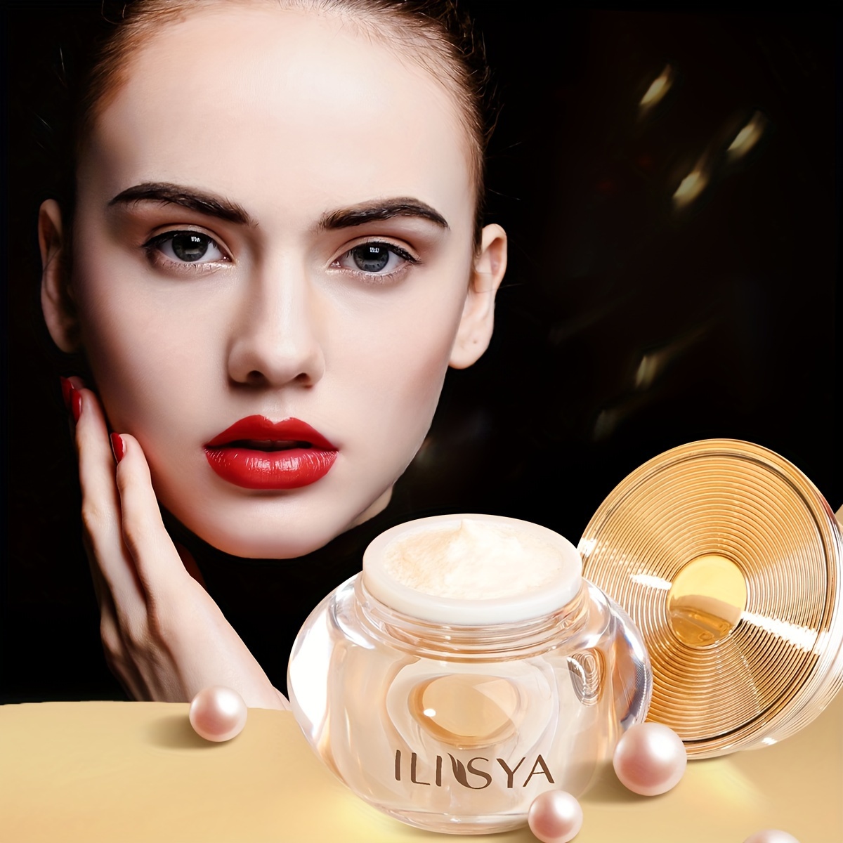 

Ilisya Luxury Face Cream - 50g, Unisex, Hypoallergenic With Rosehip & Centella Asiatica, Deep Hydration For All Skin Types, Revitalizes Youthful Glow
