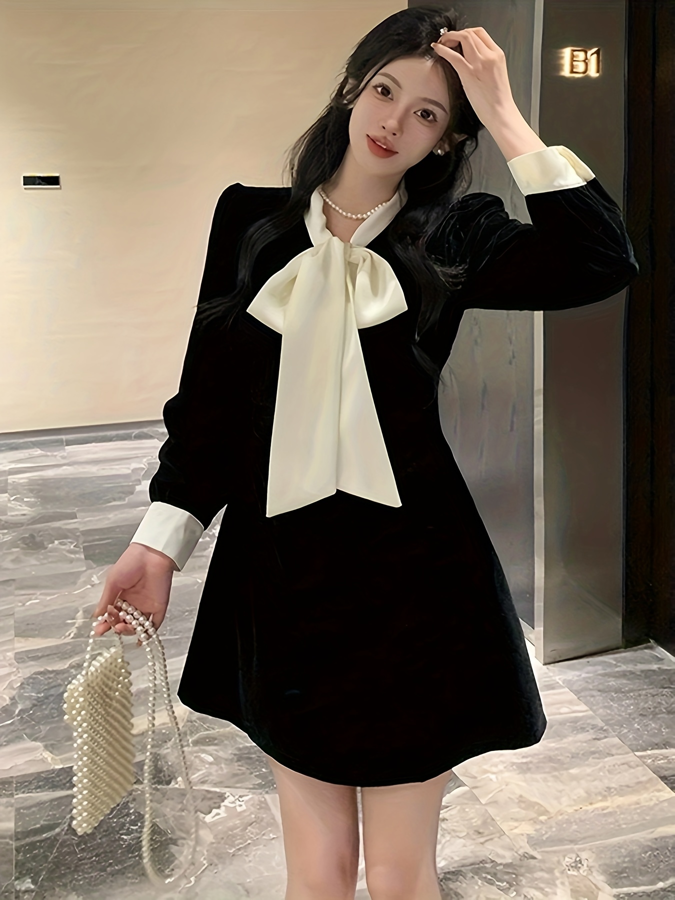 women backless bow knot tie back satin mini dress graduation dress ruffle  ruched strap flowy short dress | Free Shipping On Items Shipped From Temu |  Temu