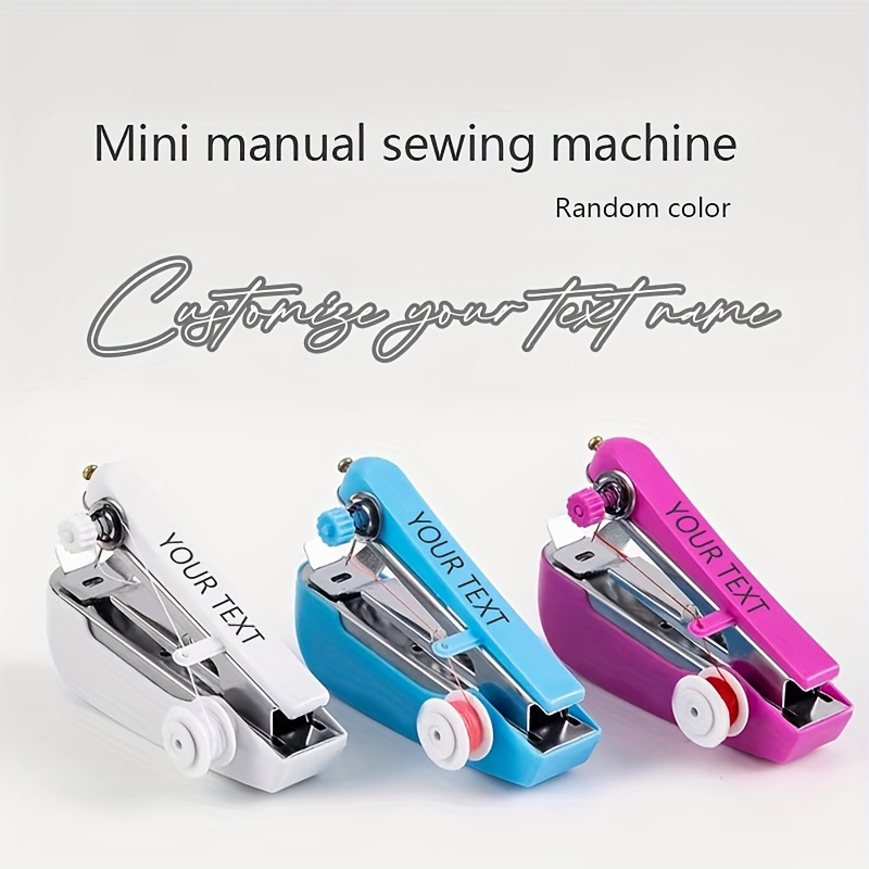 TF Draagbare mini-handnaaimachine, kledingsteek