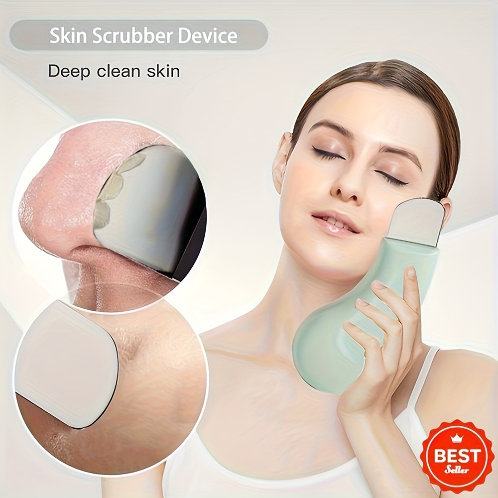 1pc Outil anti-points noirs | Grattoir facial en acier inoxydable pour nettoyage en profondeur, Spatule nettoyante pour le visage, Dissolvant de points noirs du nez, Outil de soin de la peau pour hommes et femmes, Outil facial pour un nettoyage en profondeur, Marque: ZUNPIN