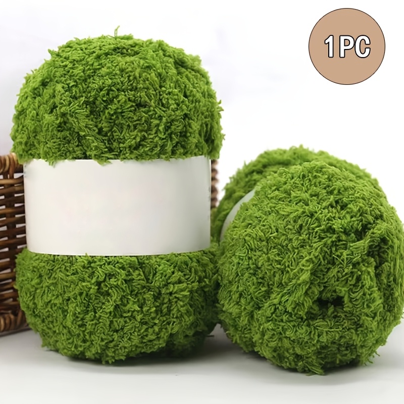 TEMU 50g/roll Chenille Yarn Suitable For Knitting & Crochet - Luxury Fluffy Looping Yarn For Diy Sweaters, Scarves, Amigurumi, Weaving - Options
