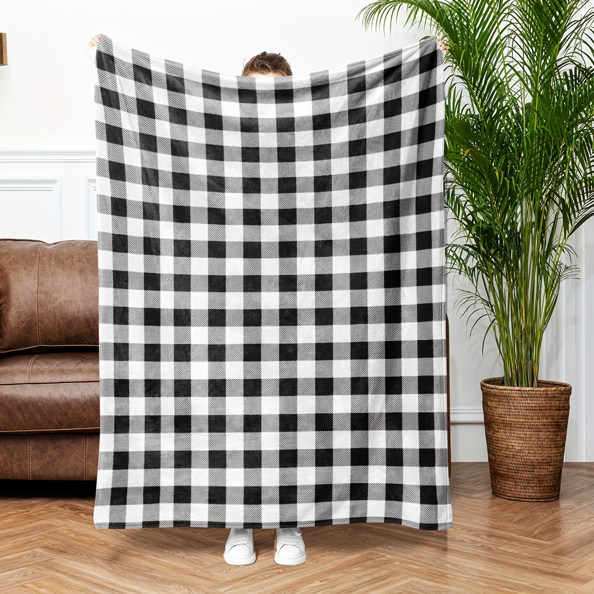 

Flannel Throw Blanket - , Couch, Bed, Office, And Camping