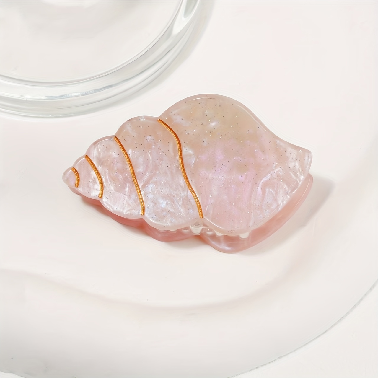 Conch Trumpet Grab Clip Bangs Clip Ponytail Clip Half Grab Clip Suitable For Small Hair Clip