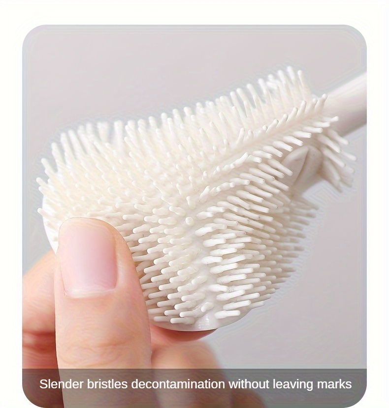 1 2 3pcs cup brush long handle bottle cleaning brush tea stain removal brush no dead corner multipurpose kitchen cleaning brush for water bottle tea cup   cleaning supplies cleaning tool details 4