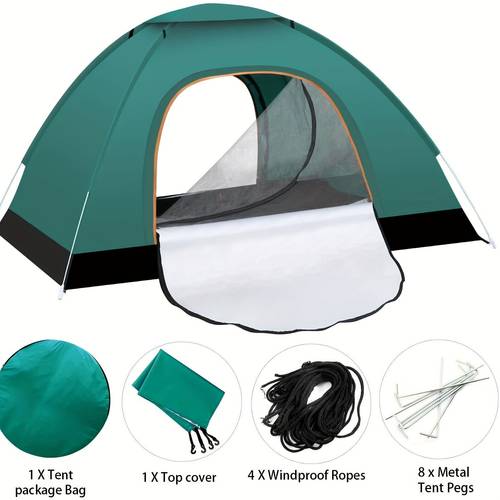 2 3 person portable up tents windproof instant tent for camping hiking outdoor camping fishing canopy sun shade shelter tent up tent