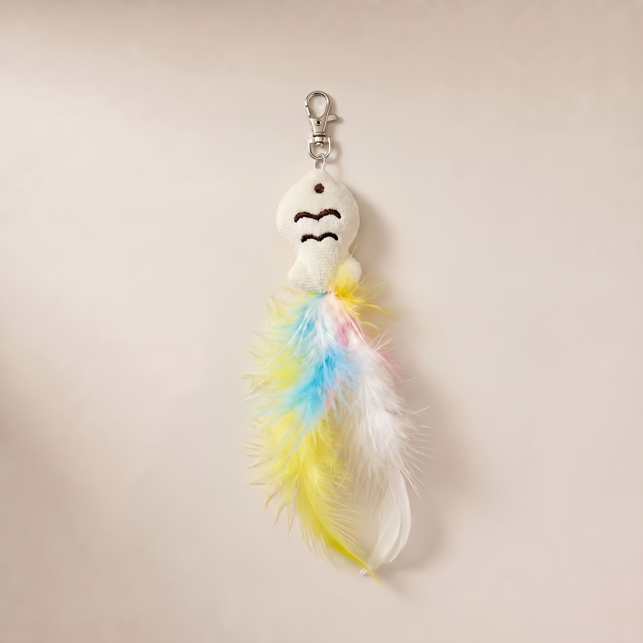 6pcs Random Style Cat Teaser Wand Refills for Caterpillar Tail Toy