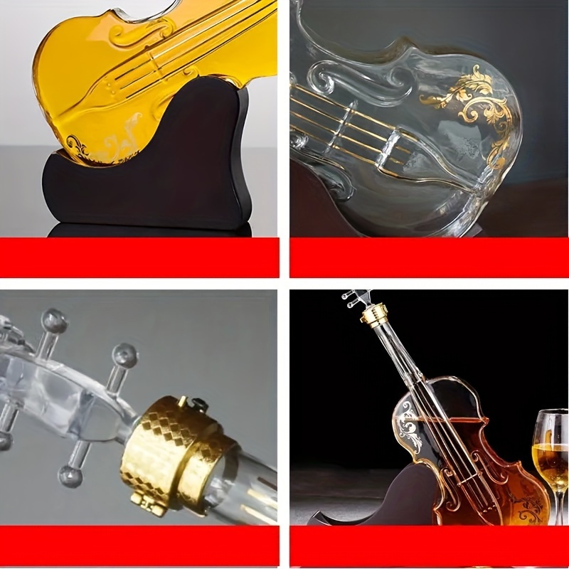 ViolinVessel™ decanter display setup