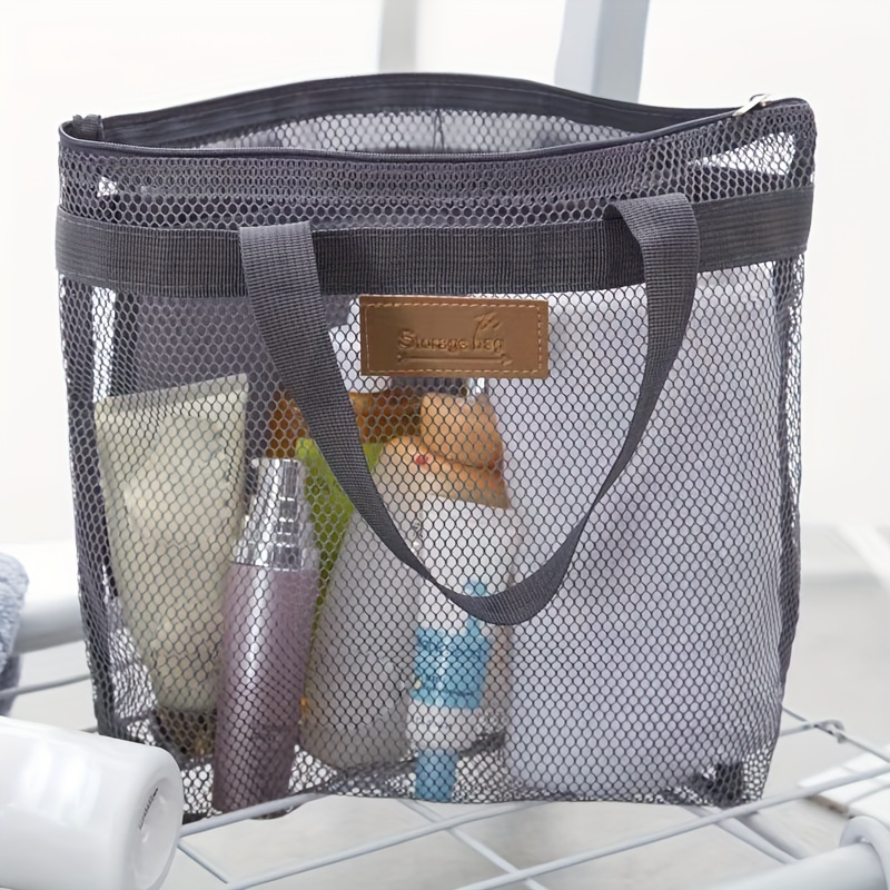 

Mesh Zipper Bag, Portable Toiletry Bag, Travel Storage Bag