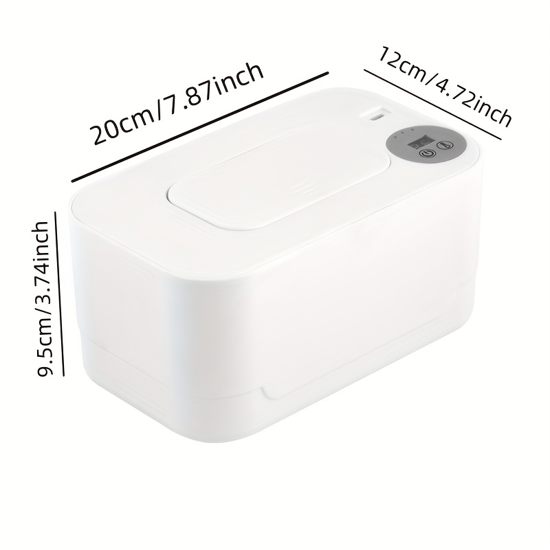 HEEPDD Chauffe-lingettes Pour Bébé, USB, Température Réglable