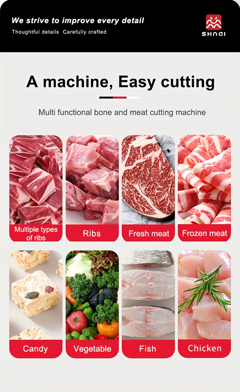 stainless steel manual slicer meat cutter cutter slicing knife easy to clean stainless steel manual meat cutter suitable for   beef vegetables and     gadget Product details 8