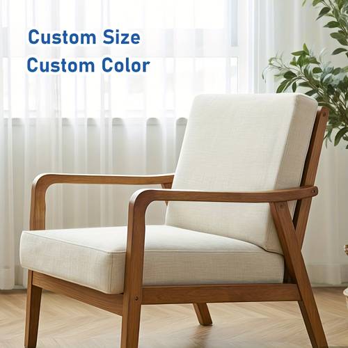 adjustable square chair cushion for patios featuring a white 50d foam padding providing a soft and cozy deep seat experience with a non slip base suitable for replacing cushions on furniture garden benches lounge chairs and outdoor seating