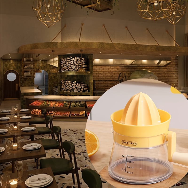 manual citrus juicer portable handheld squeezer Temu