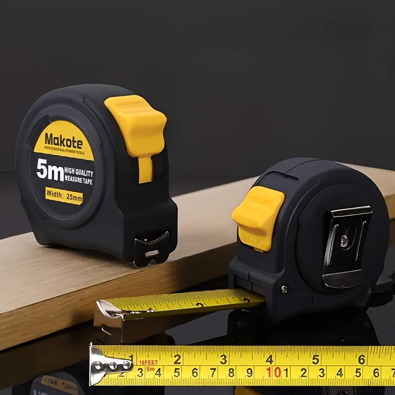 

Durable Steel Tape Measure - 1pc, Dual Metric & Imperial Units (118.11" / 196.85"), Thickened For Extra Wear-resistance