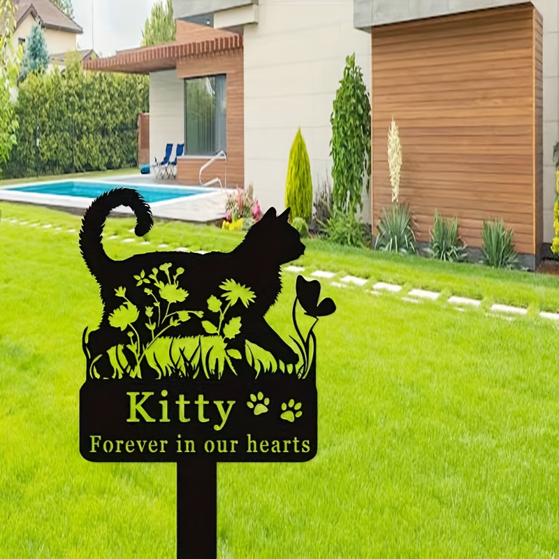 Personalized 2D Plane Pet Memorial Plaque