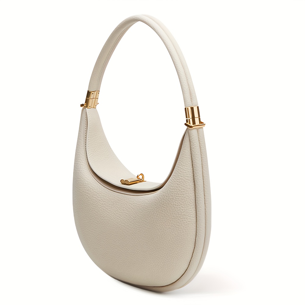 00s archive half moon shoulder bag Y2K 茶 Half Moon Bag Black in Leather – The Row