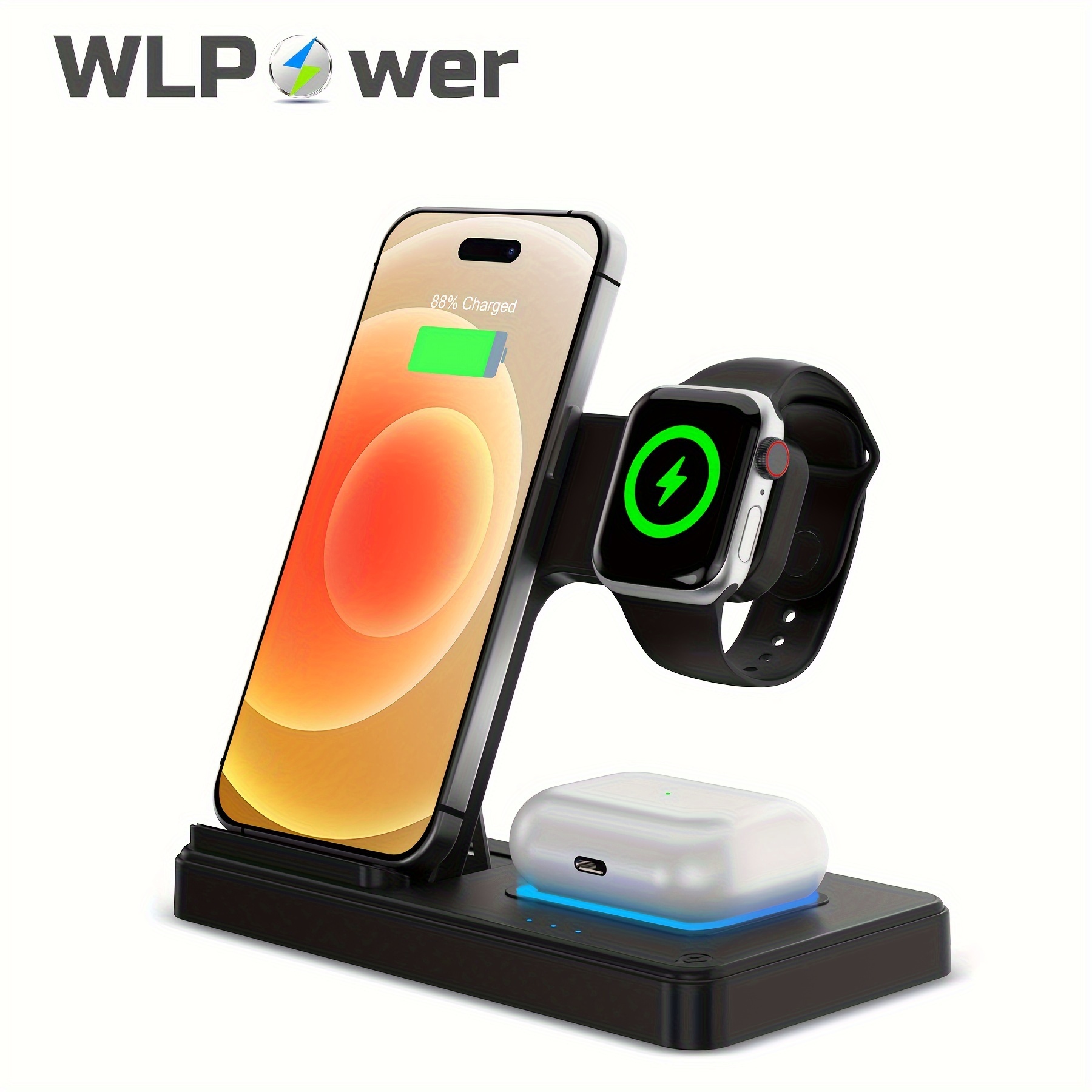     wireless charger       suitable for iphone 15 14     11 for iwatch   6 5   se for   3   multiple  