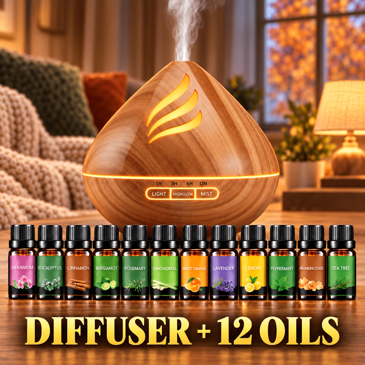 aromatherapy diffuser sold on Temu United States