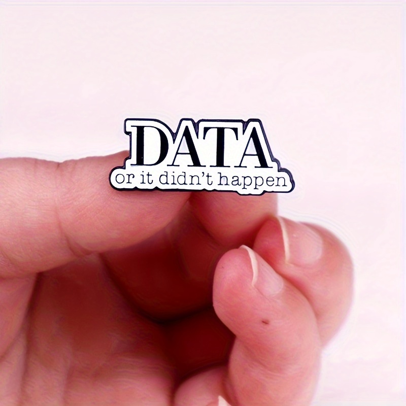 Data Or It Has Not Caused Brooch Therapists Use Metal Enamel Badges For Backpacks Clothing
