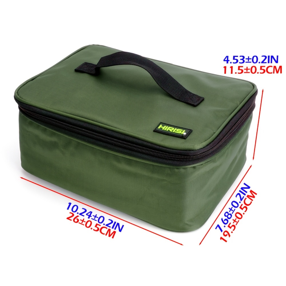Image of Carp Fishing Bag - Pvc Oxford Material, Fish Reel And Lure Storage, Tackle Accessory Organizer