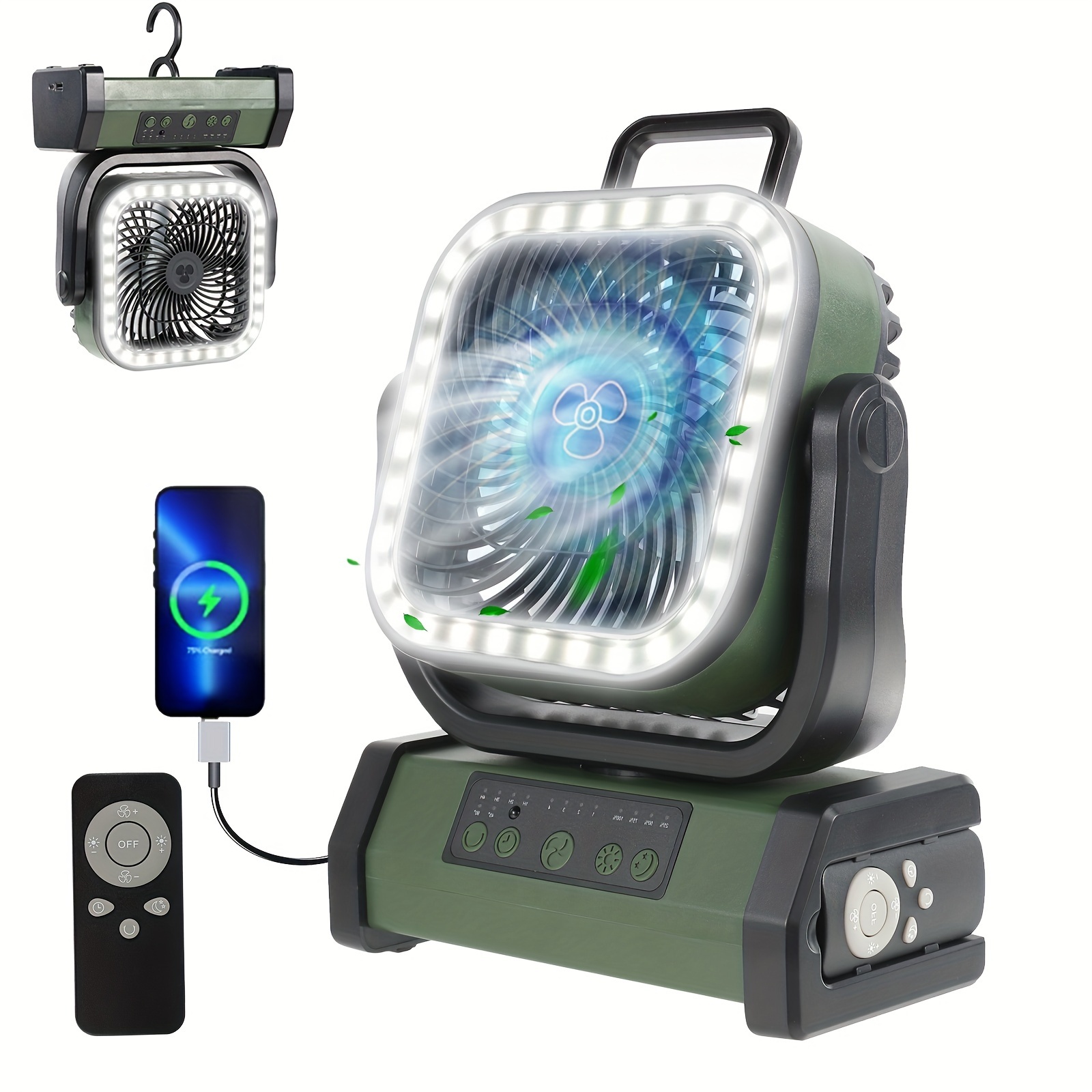 Melchioni Family | Ventilatore Da Tavolo Con 3 Velocità, Ventola A 3 Pale Diametro 40 Cm Funzione Di Oscillazione Colore Bianco 92950683