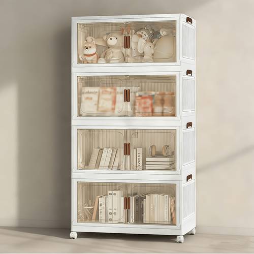 45cm extra kinder met deuren op wielen - inklapbare voor slaapkamer- en kinderkamer van , documenten, speelgoed, snacks en kunststof voor , meerlaagse kinder