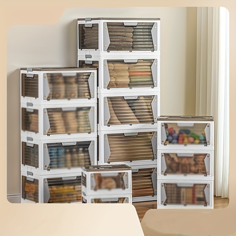 5 Layers Storage Box Multi layer Folding Storage Cabinets - Temu Canada