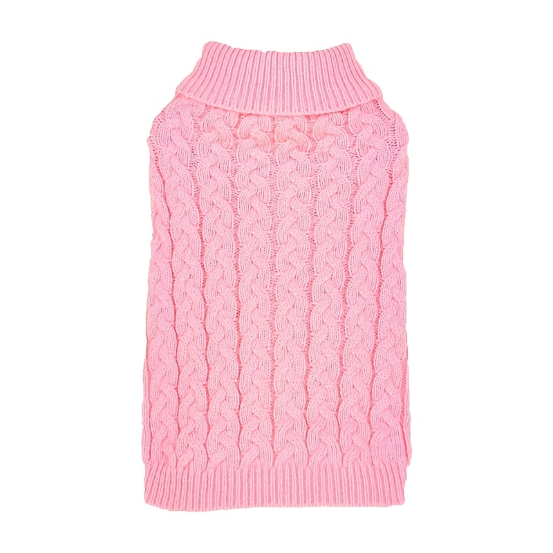 Cross-border New Two-Leg Casual Elastic Solid Color Multi-style Full Twist Knit Comfortable Teddy Bichon Dog Sweater